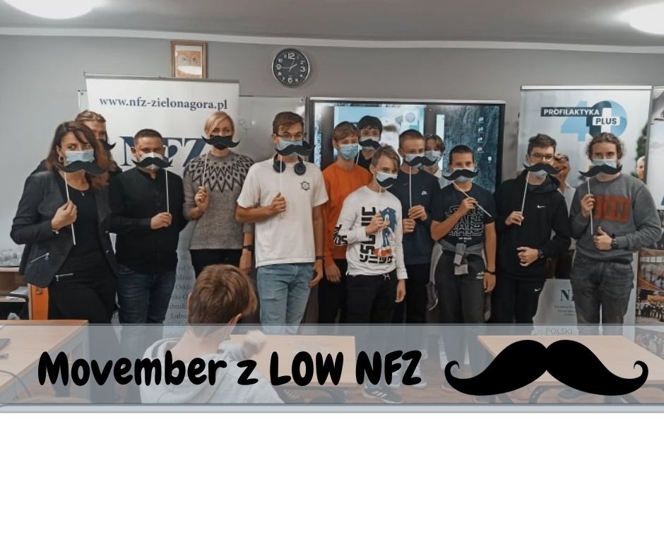 Ilustracja do informacji: Movember z LOW NFZ