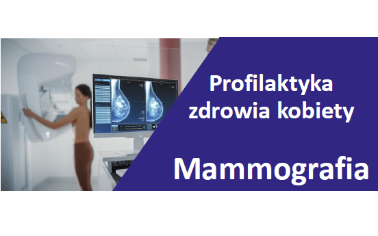 Ilustracja do informacji: Środa z profilaktyką - Profilaktyka zdrowia kobiety - mammografia
