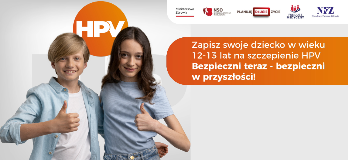 Ilustracja do informacji: O Programie bezpłatnych szczepień przeciw HPV