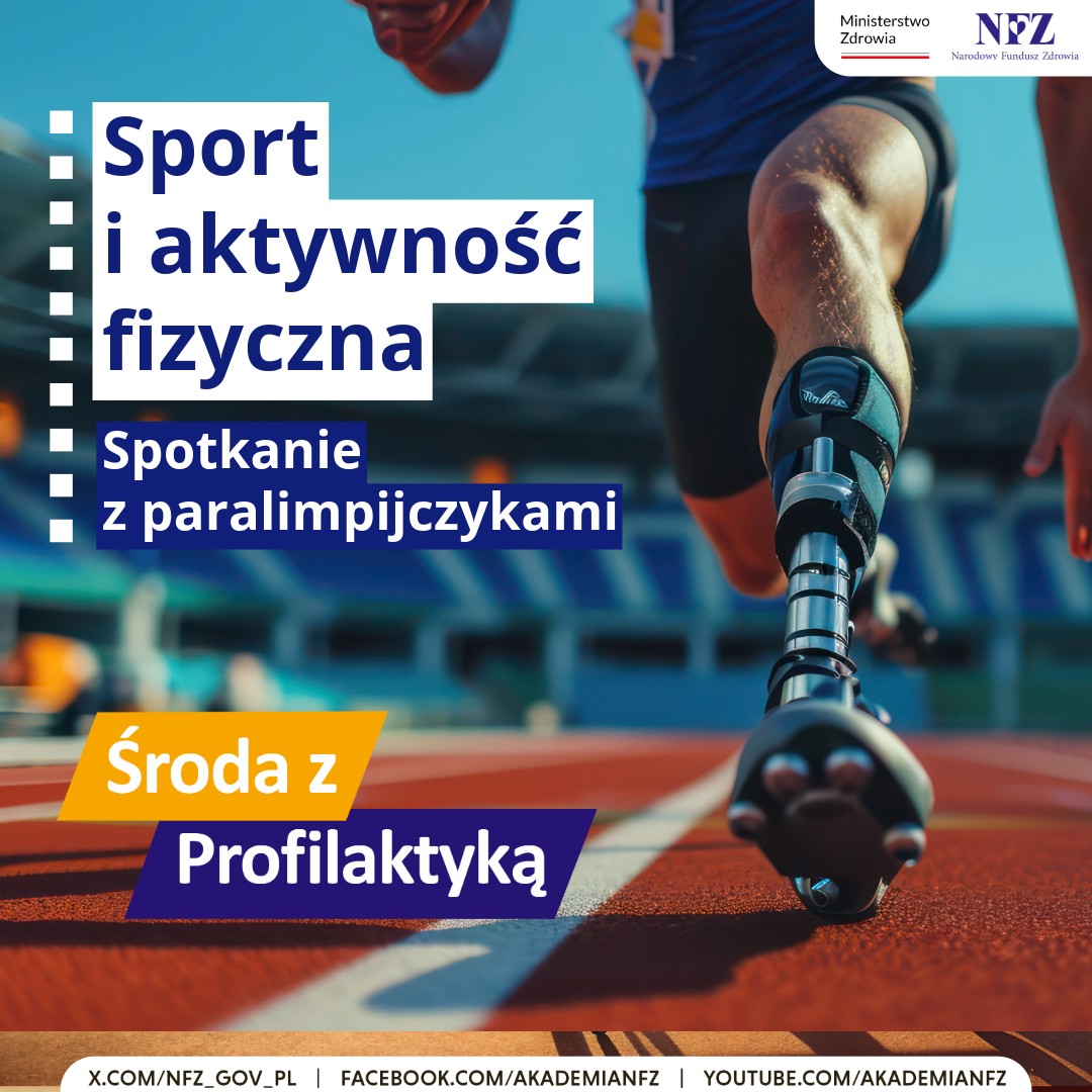 Ilustracja do informacji: Sport i aktywność fizyczna - Środa z Profilaktyką 