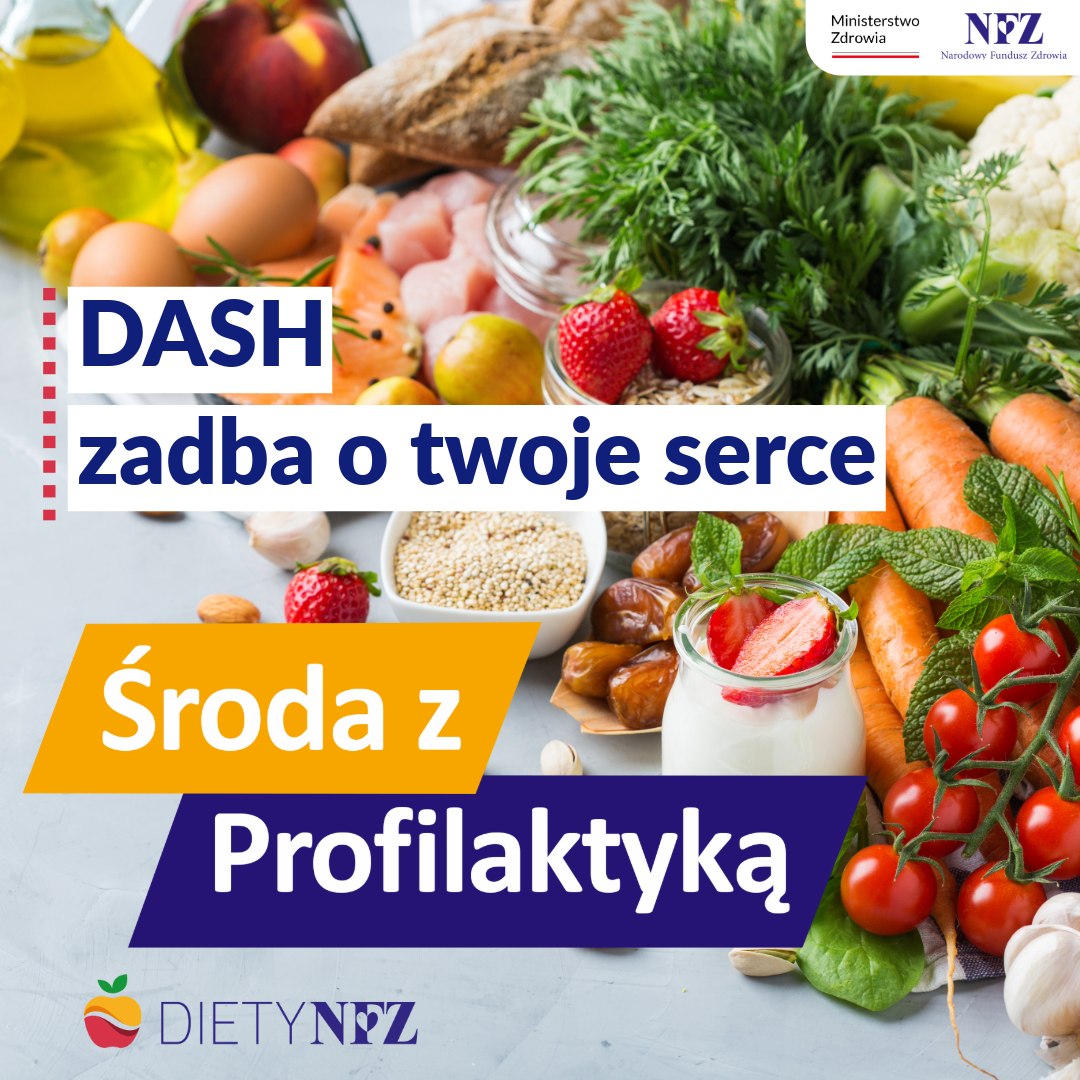 Ilustracja do informacji: Dieta dla zdrowego serca - Środa z Profilaktyką