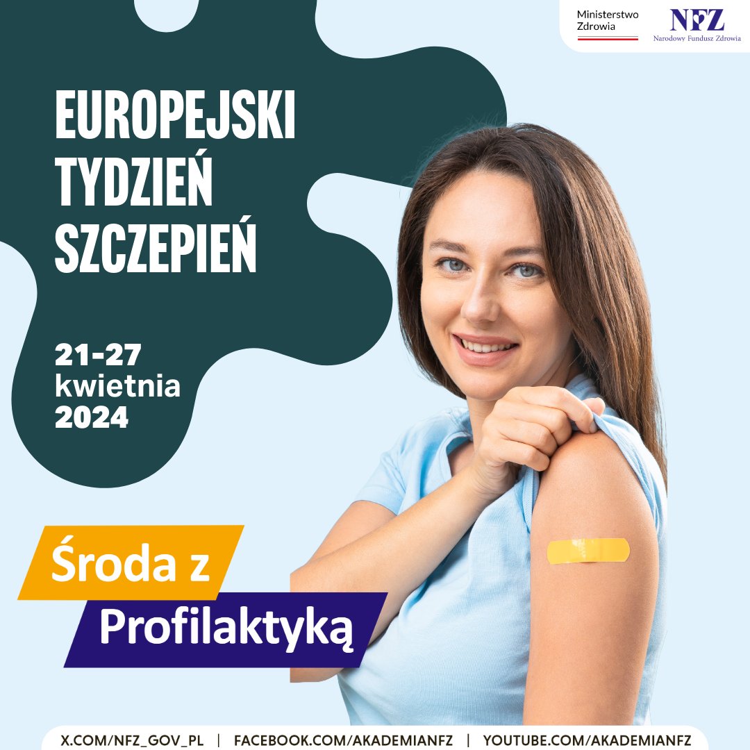 Ilustracja do informacji: Dlaczego warto się szczepić? Środa z Profilaktyką - Europejski Tydzień Szczepień 