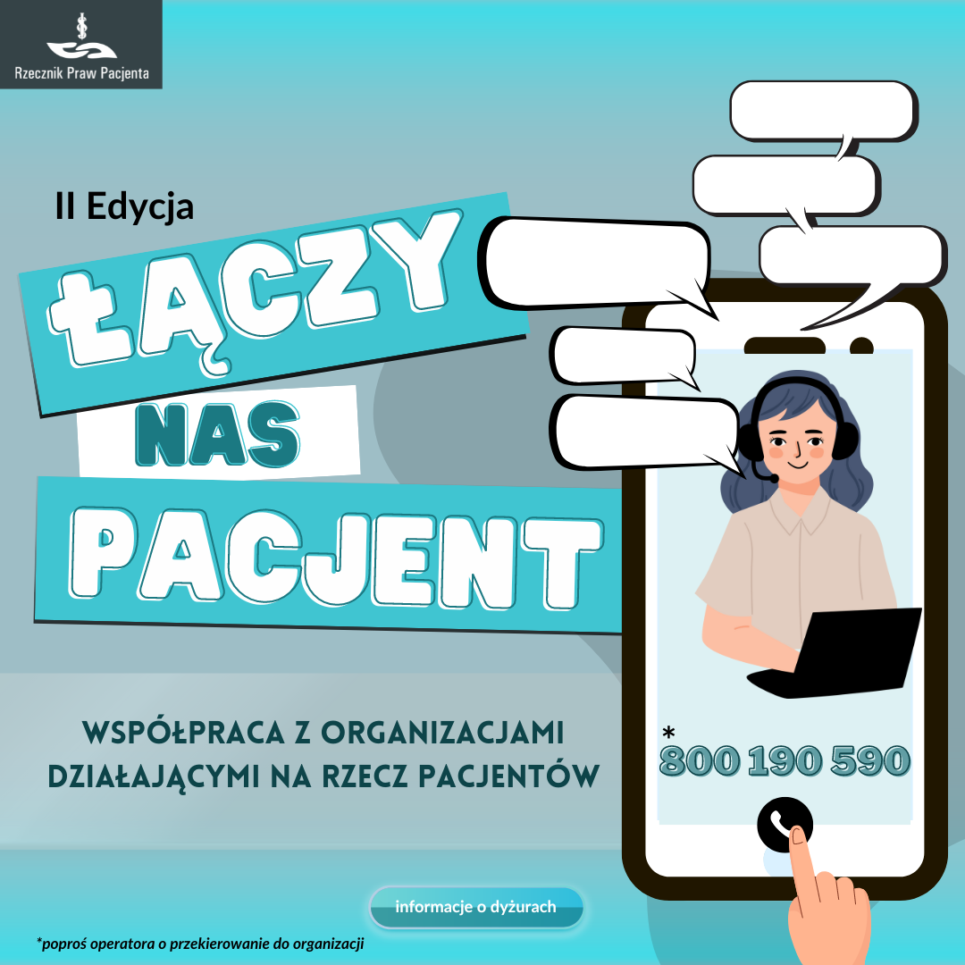 Ilustracja do informacji: Przedstawiciele organizacji będą rozmawiać z pacjentami.