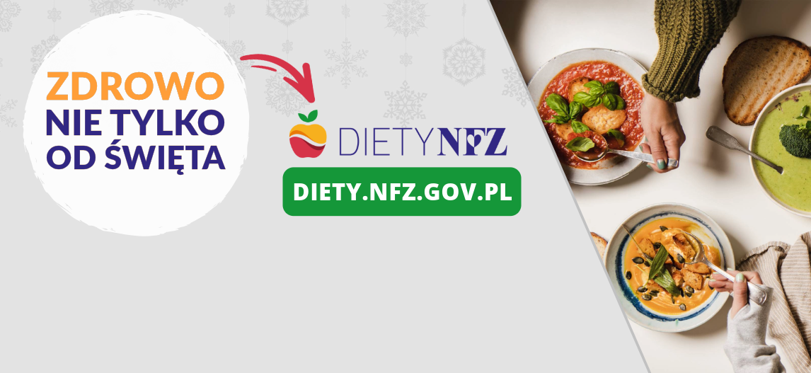 Ilustracja do informacji: diety NFZ - bezpłatne plany żywieniowe