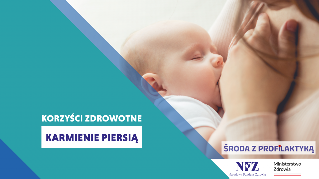 Ilustracja do informacji: Środa z Profilaktyką. Karmienie piersią to znacznie więcej niż tylko sposób żywienia niemowląt, to inwestycja w zdrowie dziecka – teraz i w przyszłości.