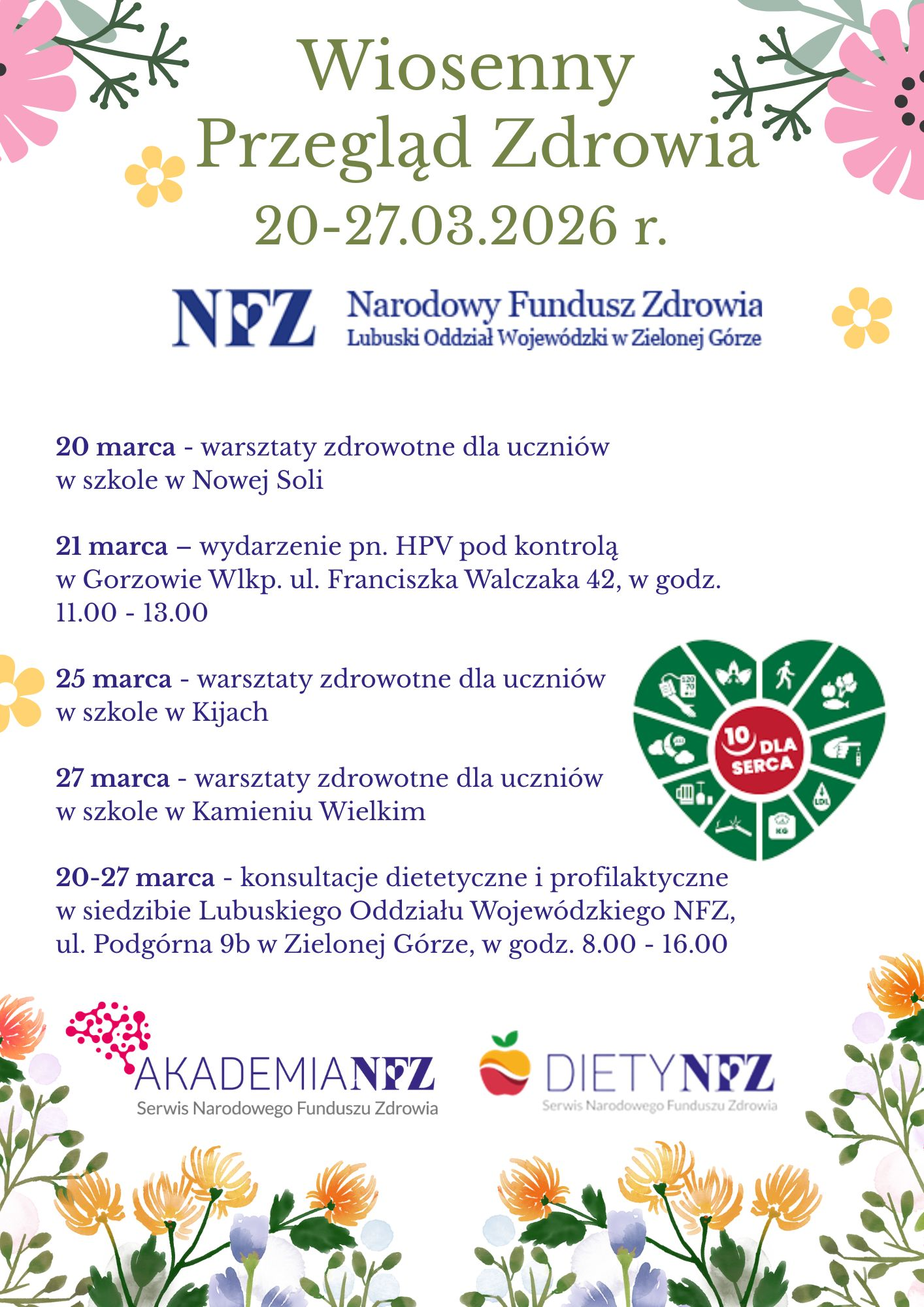 Ilustracja do informacji: Wiosenny przegląd zdrowia z NFZ 