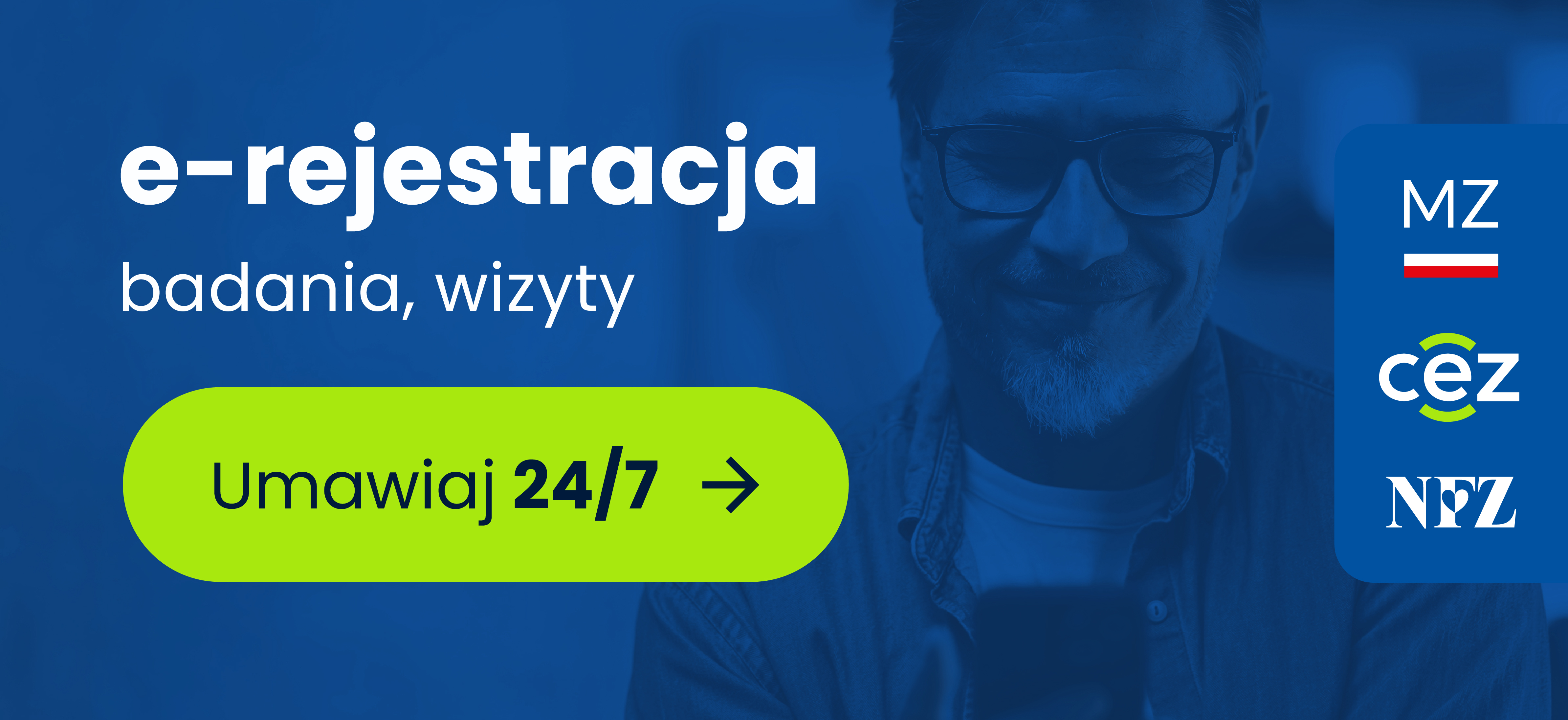Ilustracja do informacji: Poznaj centralną e-rejestrację