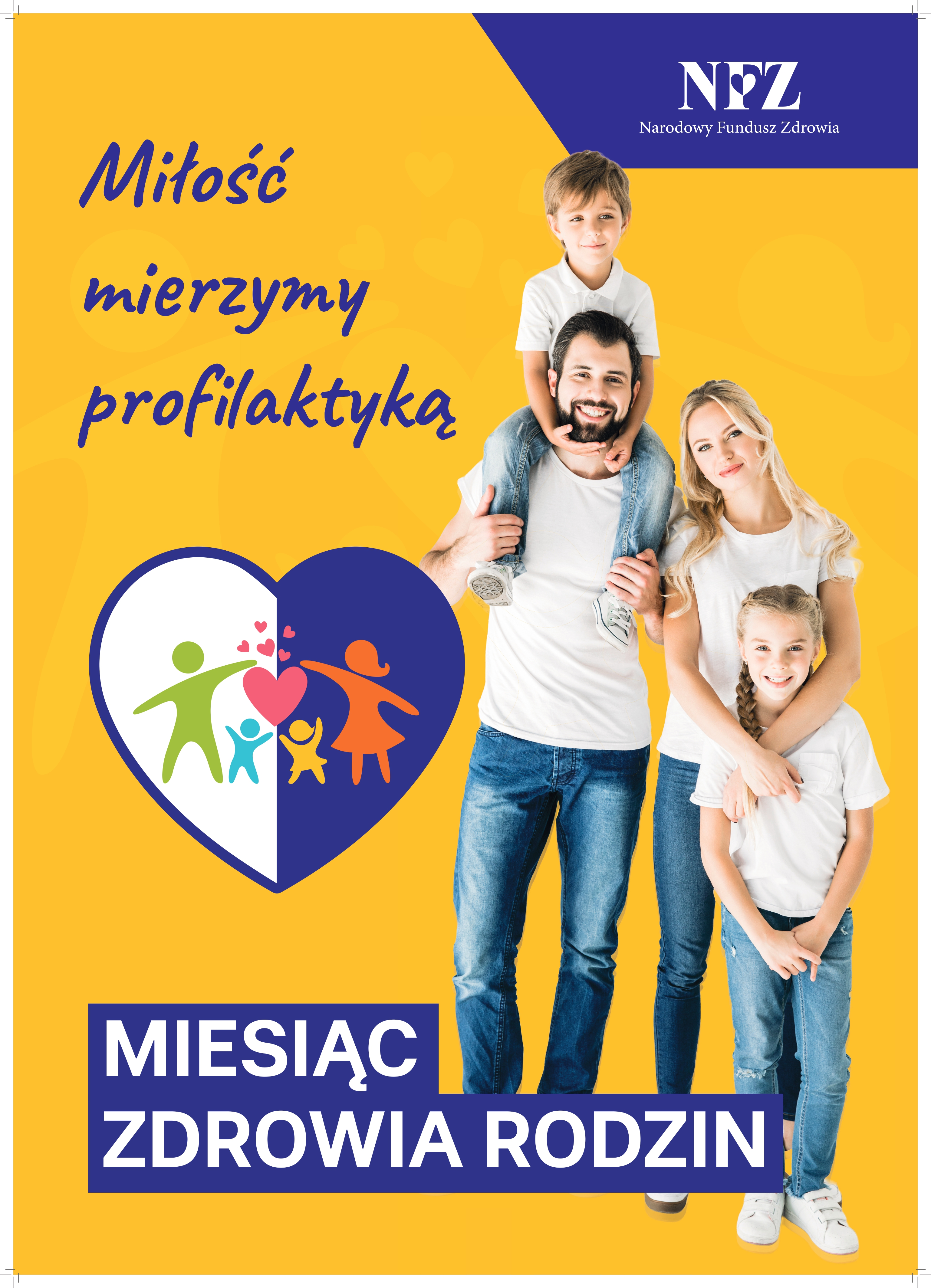 Ilustracja do informacji: Miesiąc Zdrowia Rodzin z Lubuskim Oddziałem Wojewódzkim NFZ