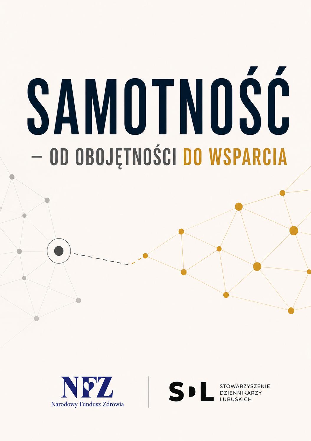 Ilustracja do informacji: Ogłaszamy konkurs dla dziennikarzy lubuskich mediów: „Samotność – od obojętności do wsparcia” 